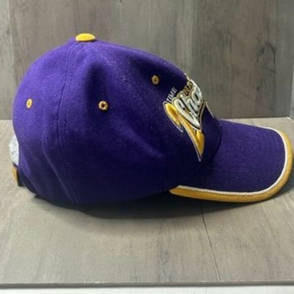LSU 2-Time National Champions 2003 Purple & Yellow Cap - Picture 3 of 7